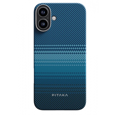 Θήκη Pitaka Fusion Tactile Weaving+ Aramid MagEZ 5 Magsafe 1500D 1.05mm CARBON FIBER για Apple iPhone 16 6.1 2024 - Moonrise - KI1601M